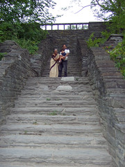 Stairs at Taughannock park