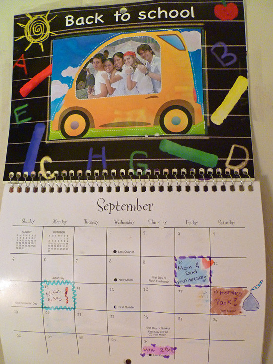 Calendar Craft - September
