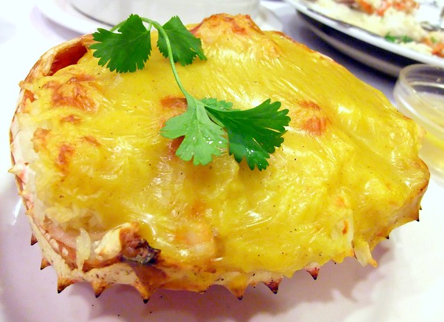 Baked Rice on King Crab Head