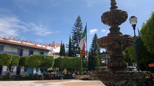 Ixtapan de la Sal main square