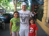 Danielle and Chloe with nick Carter