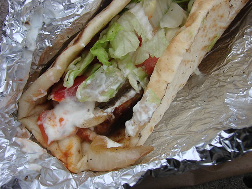 Sausage Pita from Uncle Gussy's