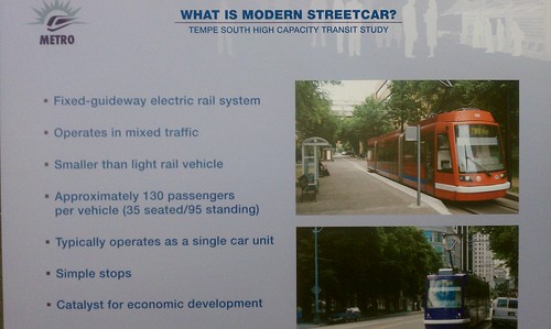 METRO meeting discussion; What is Modern Streetcar. #RailLife