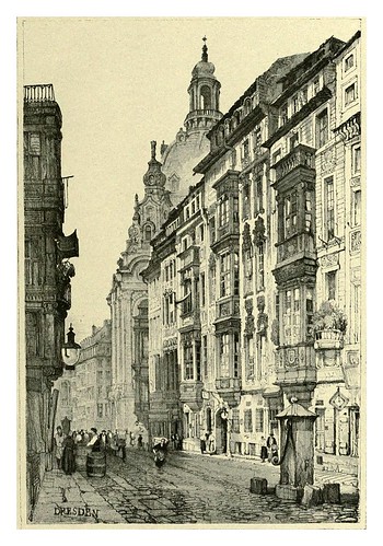029-Dresden-Sketches by Samuel Prout in France Belgium….1915