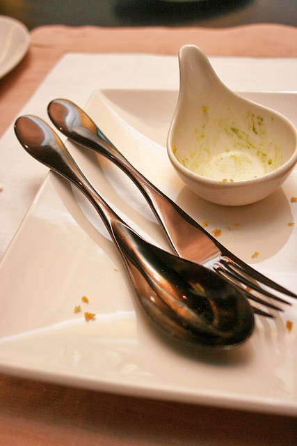 Love the sleek black cutlery