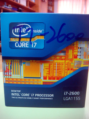 INTEL i7-2600 Sandy Bridge CPU
