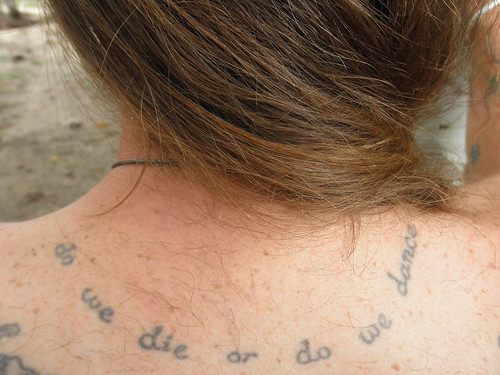 Die or dance tattoo