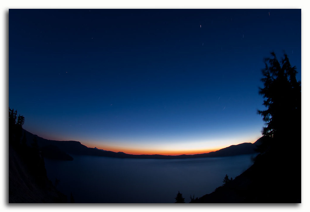 First Glow, Crater Lake