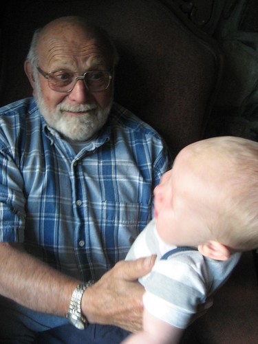 Grandpa Ed and Wesley