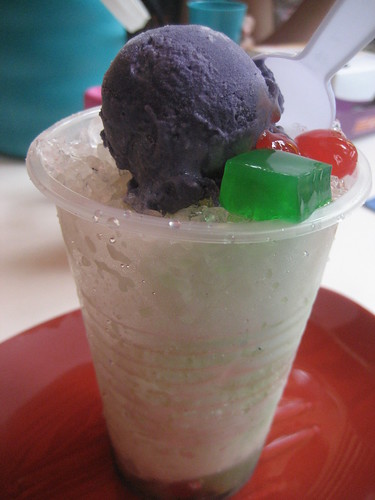 Some awesome Halo-halo at the Manila Zoo!