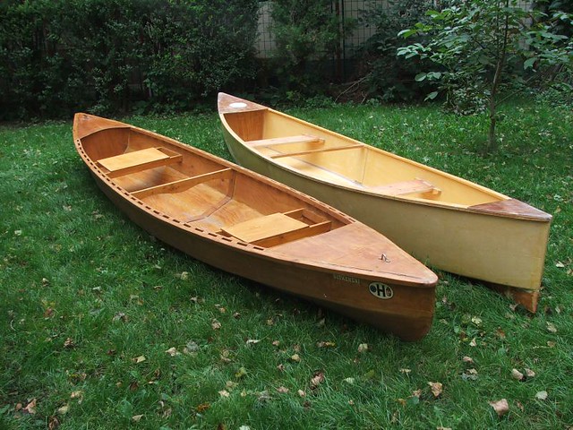 wood strip canoe plans and kits