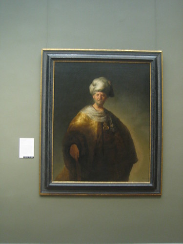 Man in Oriental Costume (''The Noble Slav''), 1632, Rembrandt (Rembrandt van Rijn) _8281
