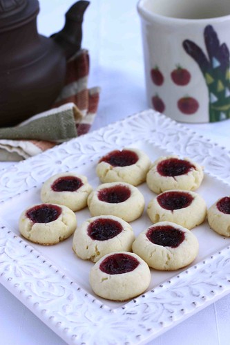 Jelly thumbprint cookies recipe