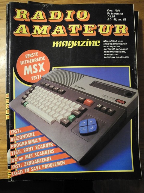 Radio Amateur Magazine MSX Resource Center (Page 1/3)