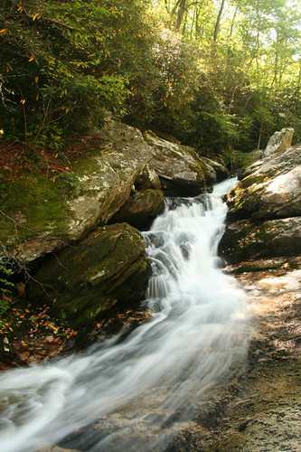 lower falls on Upper Creek