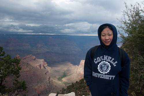 Danielle at the Grand Canyon
