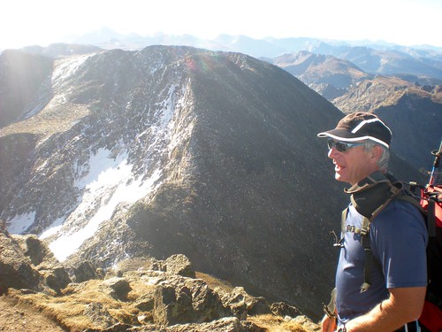 Dave on Summit of Mt. Ida (12,880 ft)