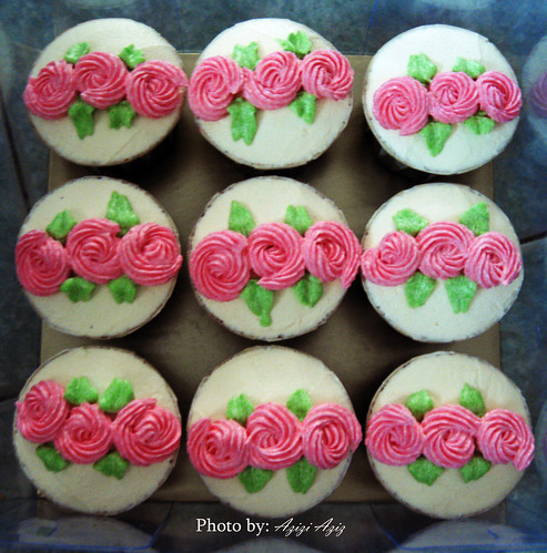 cupcakes - flowers
