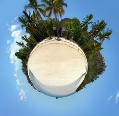 Panoràmica de 360º de la platja d'Andilana