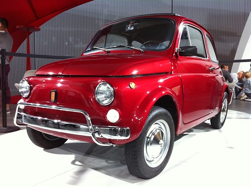 Fiat 500 Topolino Next I wanted to see the Fiat 500 and inquire as to its 
