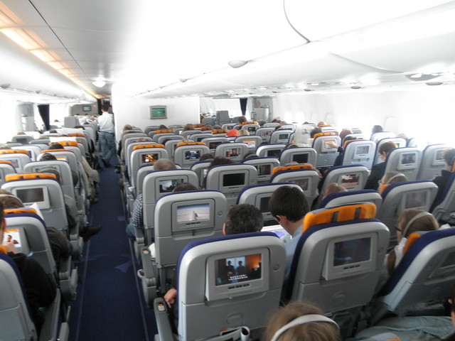 Lufthansa A380 Economy Class