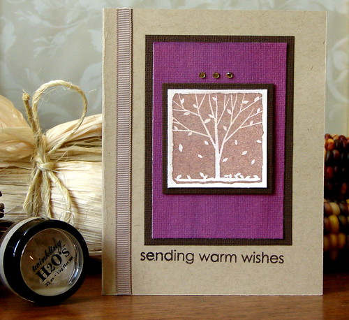 Sending Warm Wishes Card
