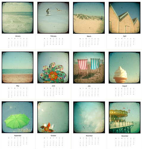 Mini Calendar - The Sea