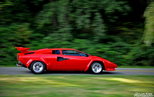 Lamborghini Countach by Dylan King Photography