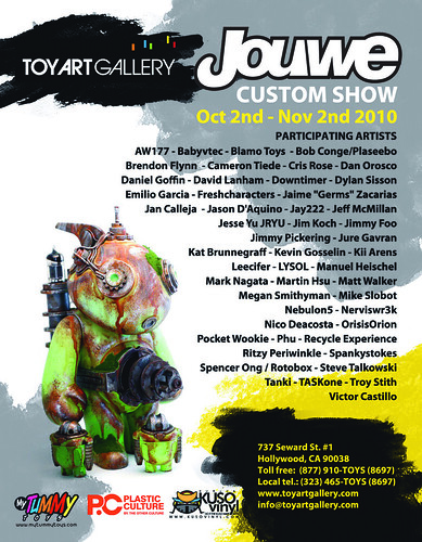 Custom Jouwe Show @ Toy Art Gallery