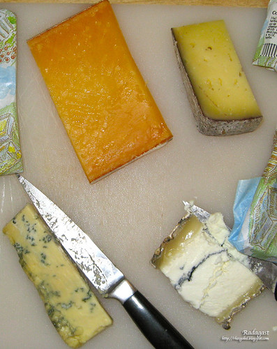 Four delicious cheeses