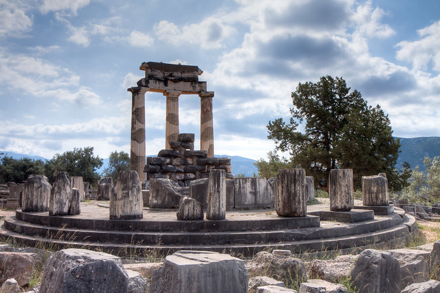 The Sanctuary of Athena Pronaia - Delphi Tholos