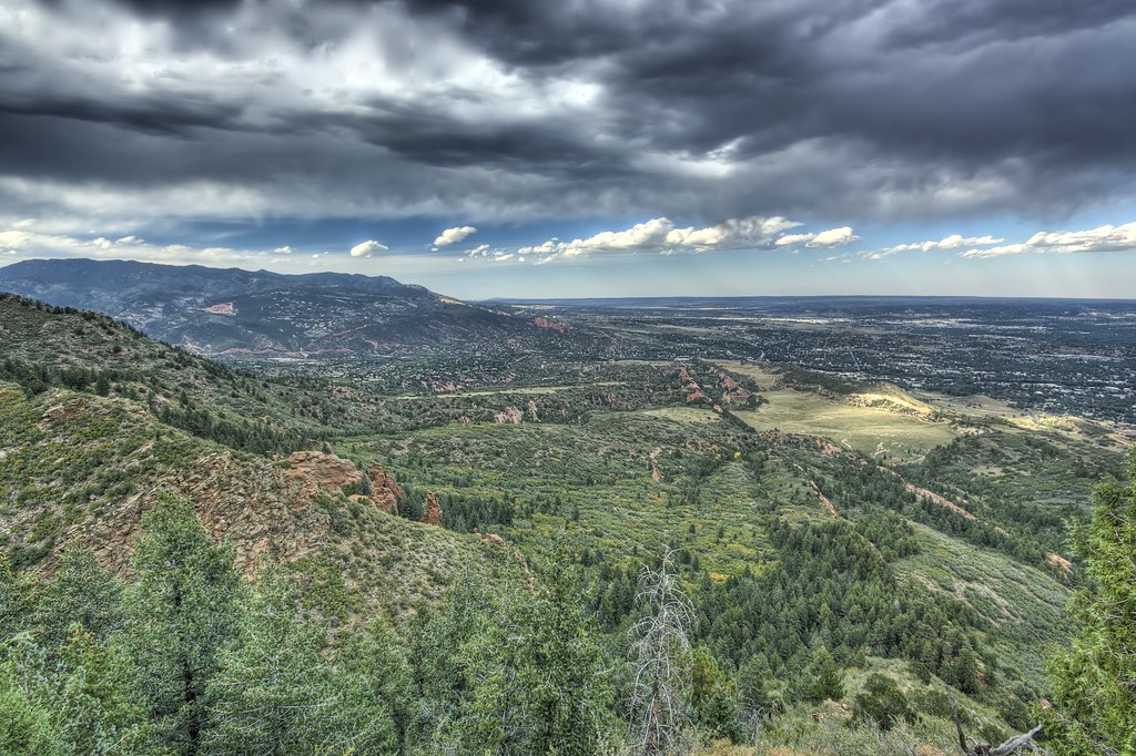 North Eastern View of Colorado Springs