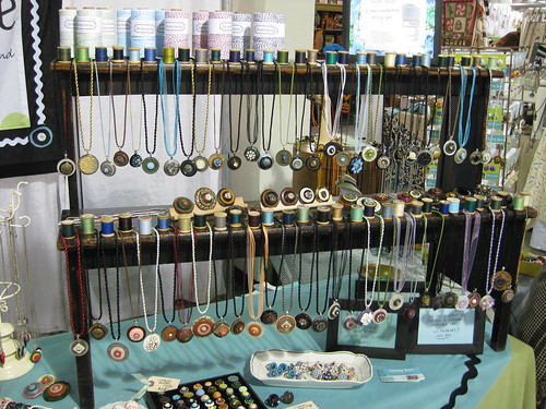 Whimsy House TCC Booth (7) Necklace Display