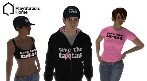 Save the Ta-Tas in PlayStation Home