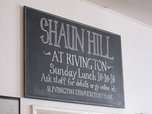 Shaun Hill at the Rivington Grill