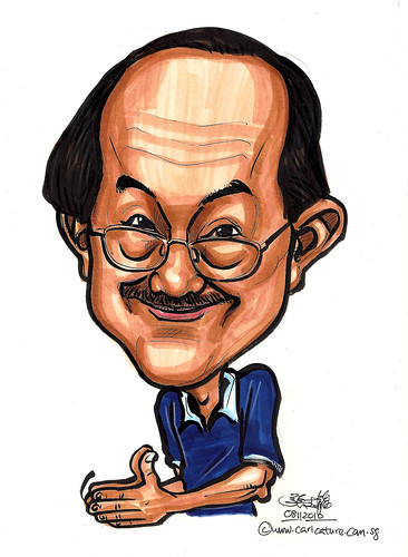 caricature for Red Cross 081110 - 3