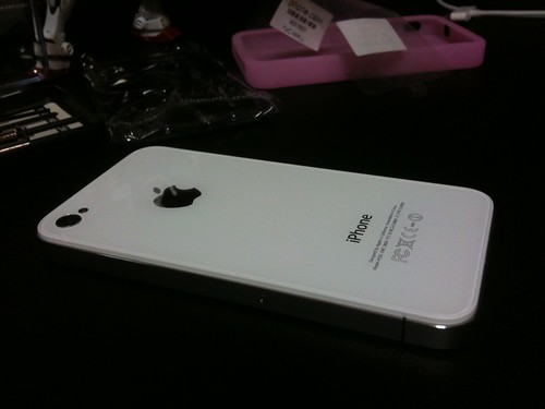 iPhone4 White出来た！