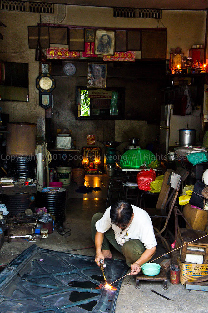 Welding @ Near Chinatown, Bangkok, Thailand