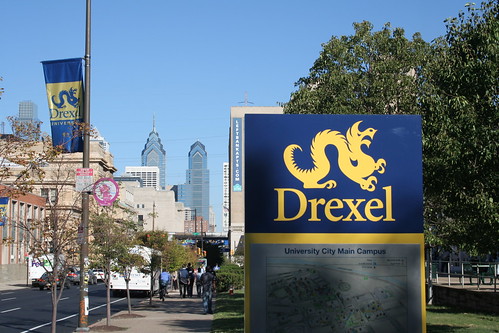 Drexel University Campus. Drexel University on Chestnut