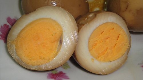 素滷蛋 - 香菇竹筍口味 Vegetarian hard-boiled eggs - mushroom and bamboo shoot flavored