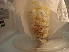 Mug microwave popcorn