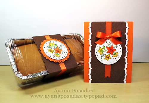Autumn Card w Pumpkin Bread (1)
