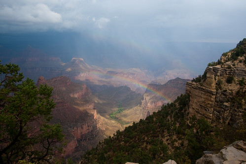 A Grand Canyon Rainbow