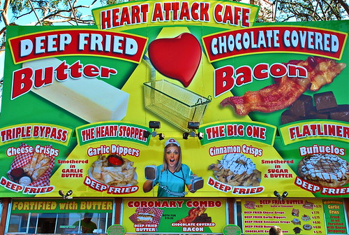 heart attack cafe. Heart Attack Cafe. Seen at the 2010 Orange County Fair.