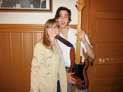 Me and Wylie, bassist of Dawes
