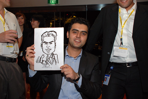 caricature live sketching for 2010 Asia Pacific Tax Symposium and Transfer Pricing Forum (Ernst & Young) - 9