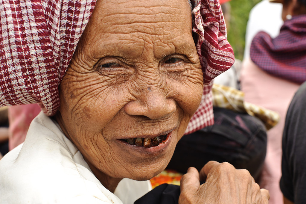 Cambodian senior citizen | Going Slowly