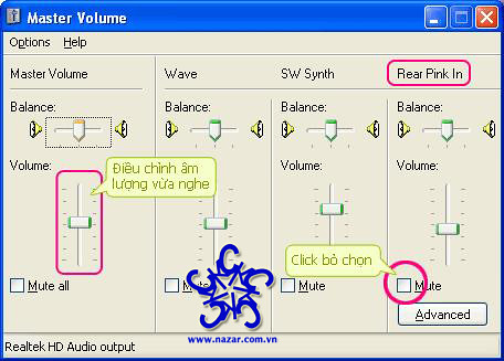 Hướng dẫn cài đặt Microphone hát online  trên Windows XP - Vista- win 7