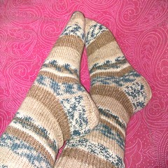 Easy stockinette socks