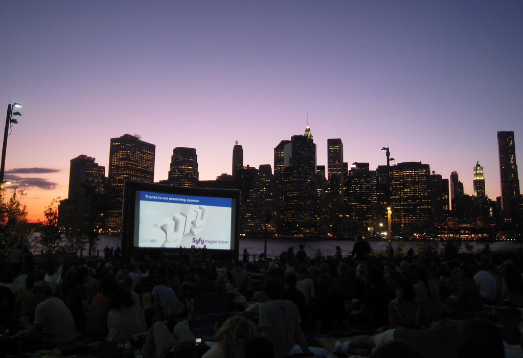 Movie with a view au Brooklyn Bridge Park